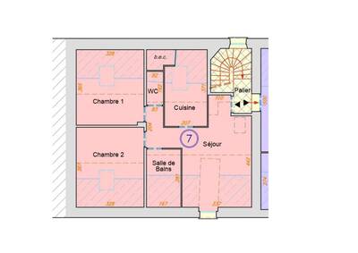 Location appartement 3 pièces Melun (77000)