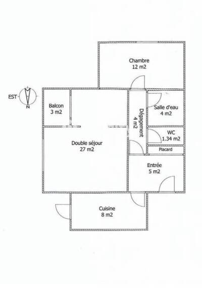 Vente appartement 3 pièces Créteil (94000)