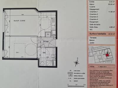 Vente appartement 2 pièces Pantin (93500)