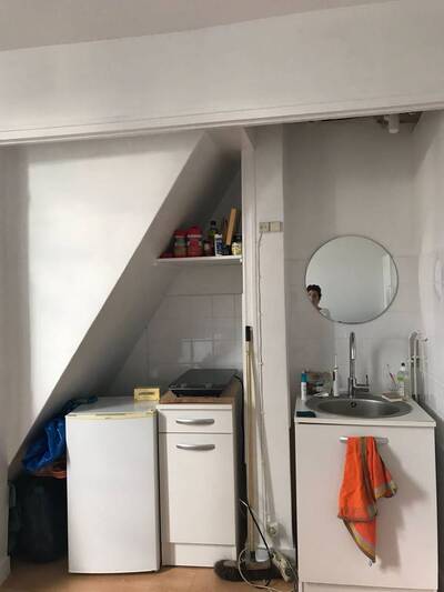 Location appartement studio Paris 17e