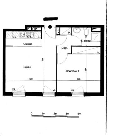 Location appartement 2 pièces Saint-Ouen-l'Aumône (95310)