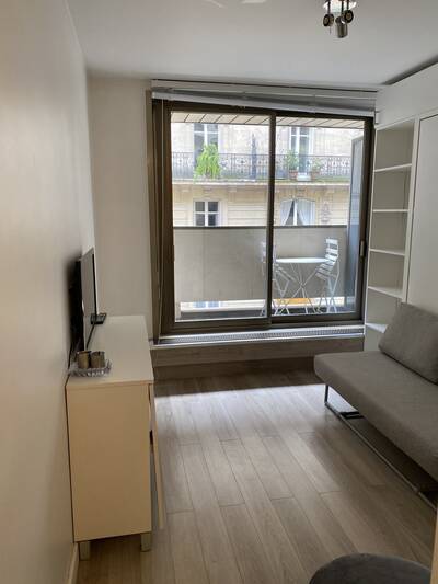 Location appartement studio Paris 16e