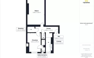 Appartement 2 pièces 41 m² · à Paris 10e · 41 m² · 390 000 €