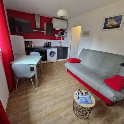 Location appartement studio Donville-les-Bains (50350)