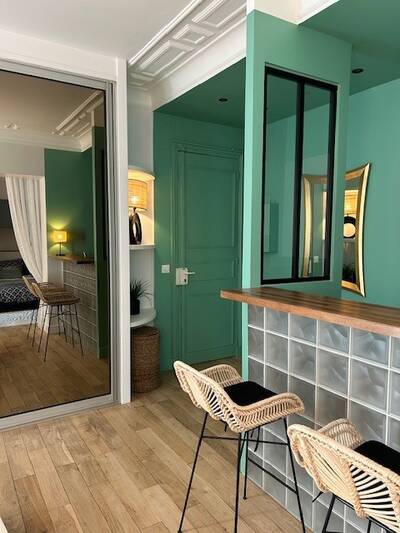 Location appartement studio Paris 16e
