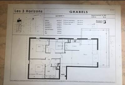 Vente appartement 4 pièces Grabels (34790)