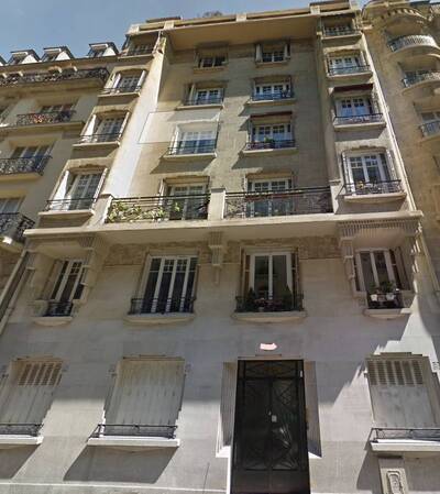 Vente appartement studio Paris 17e