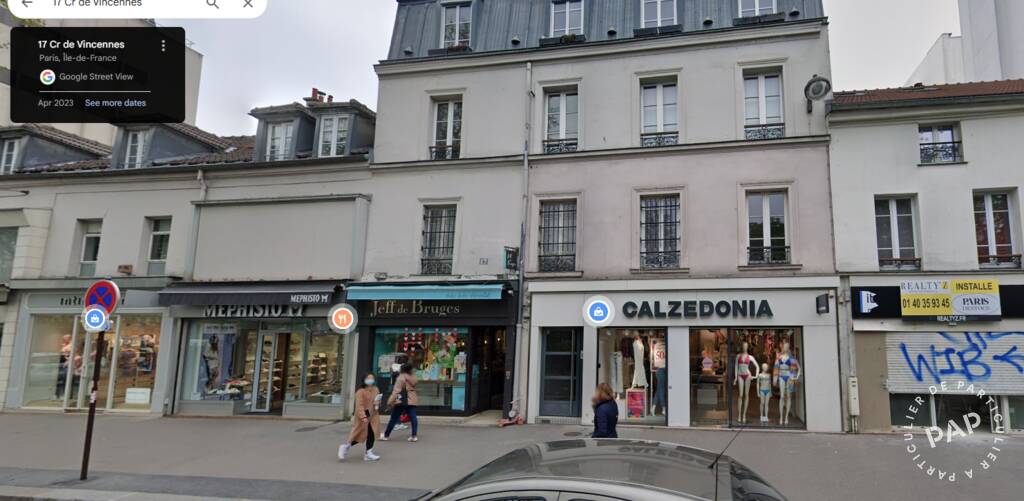 Local commercial Paris 20E (75020) 11.600 €