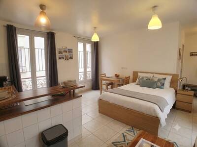 Vente appartement studio Paris 18e