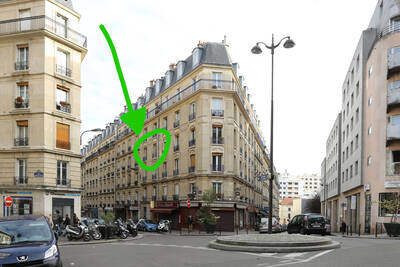 Location appartement 2 pièces Paris 18e
