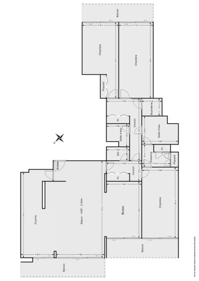 Vente appartement 5 pièces Paris 15e