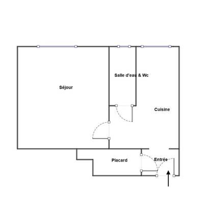 Location appartement studio Bagneux (92220)