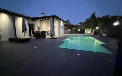 Le Taillan-Médoc (33320) Avec Piscine Chauffée-Prestations Haut De Gamme-15 Minu