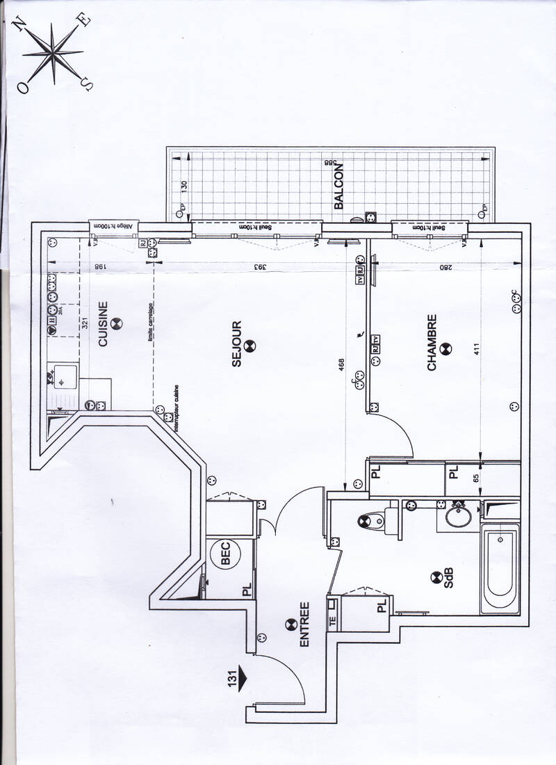 + Balcon 7,64M² Vanves (92170)