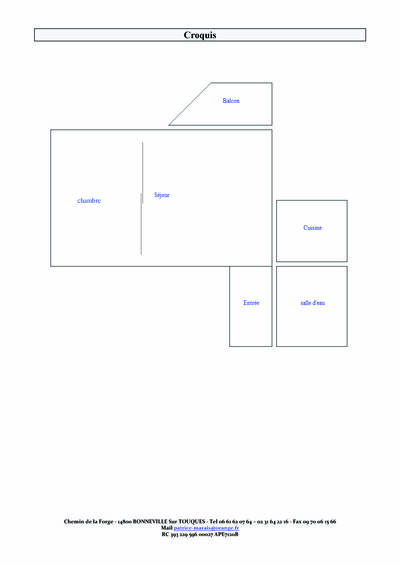 Location appartement 2 pièces Deauville (14800)