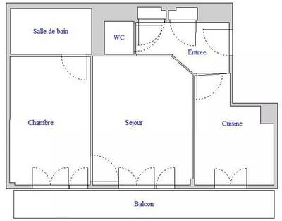 Location appartement 2 pièces Boulogne-Billancourt (92100)