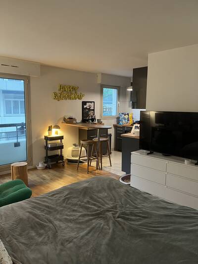 Location appartement studio Paris 15e