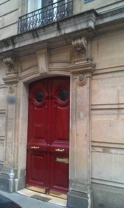 Location appartement studio Paris 17e