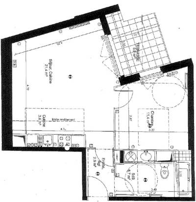 Location appartement 2 pièces Chaville (92370)