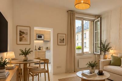 Vente appartement studio Paris 6e