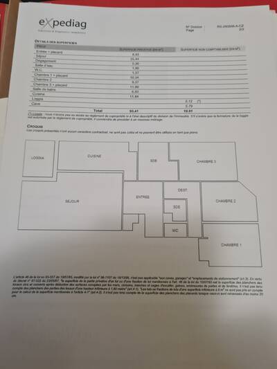 Vente appartement 4 pièces Le Chesnay-Rocquencourt (78150)