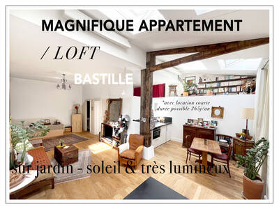 Vente appartement 3 pièces Paris 12e