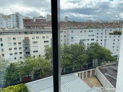 Vente appartement studio Paris 19e
