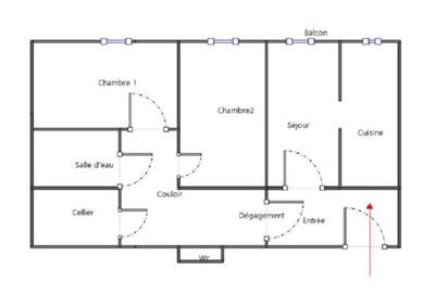 Vente appartement 3 pièces Taverny (95150)