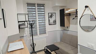 Location appartement studio Paris 17e