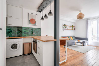 Location appartement 2 pièces Paris 17e
