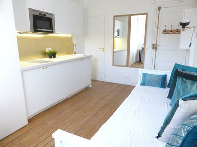 Location appartement studio Paris 17e