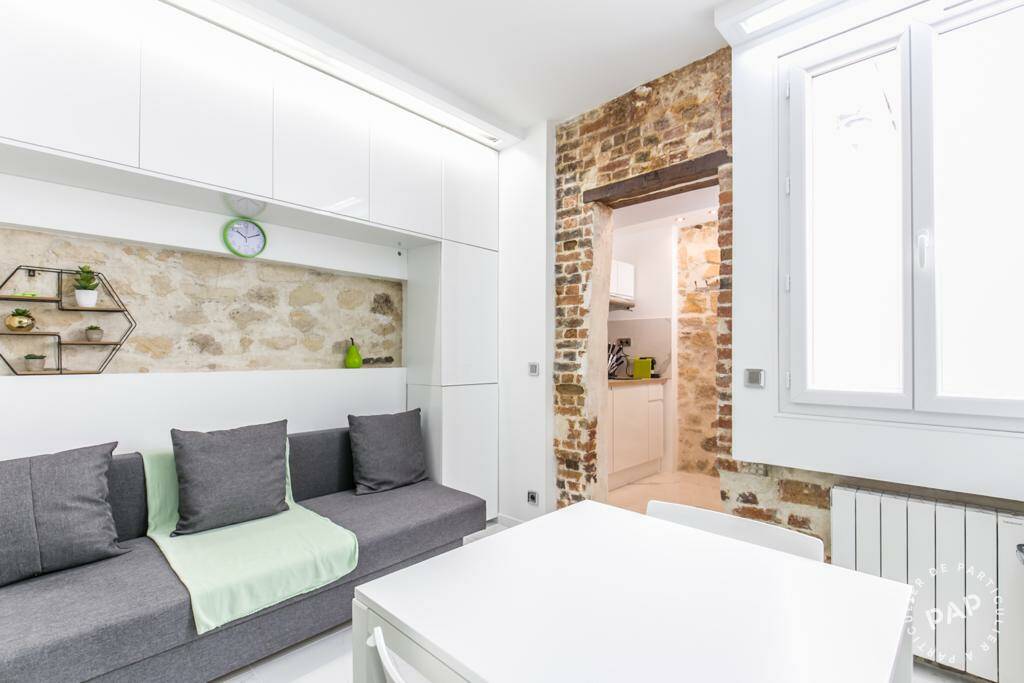Location meublée studio 15 m² Paris 18E (75018)