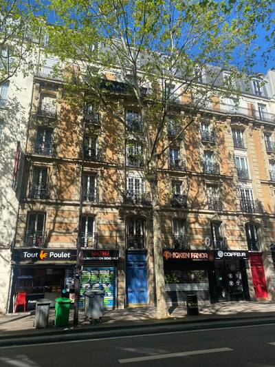 Vente appartement studio Paris 17e