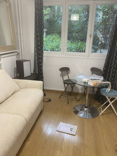 Location appartement studio Paris 16e