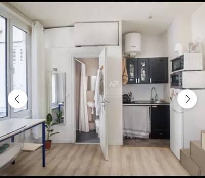 Vente appartement studio Paris 18e