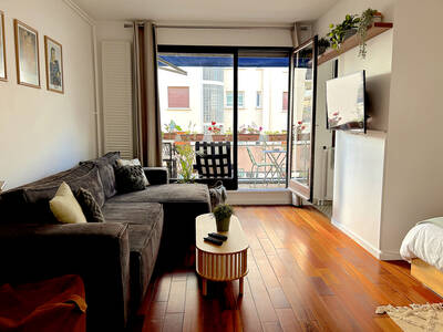 Location appartement studio Paris 16e