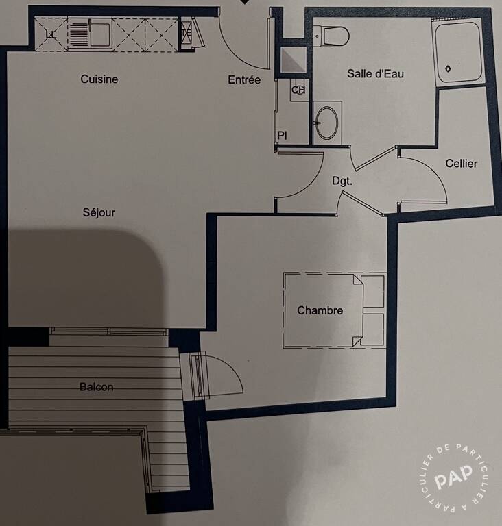 Vente appartement 2 pièces 49 m² Talence (33400) - 49 m² - 192.000 € | Particulier à Particulier — 8