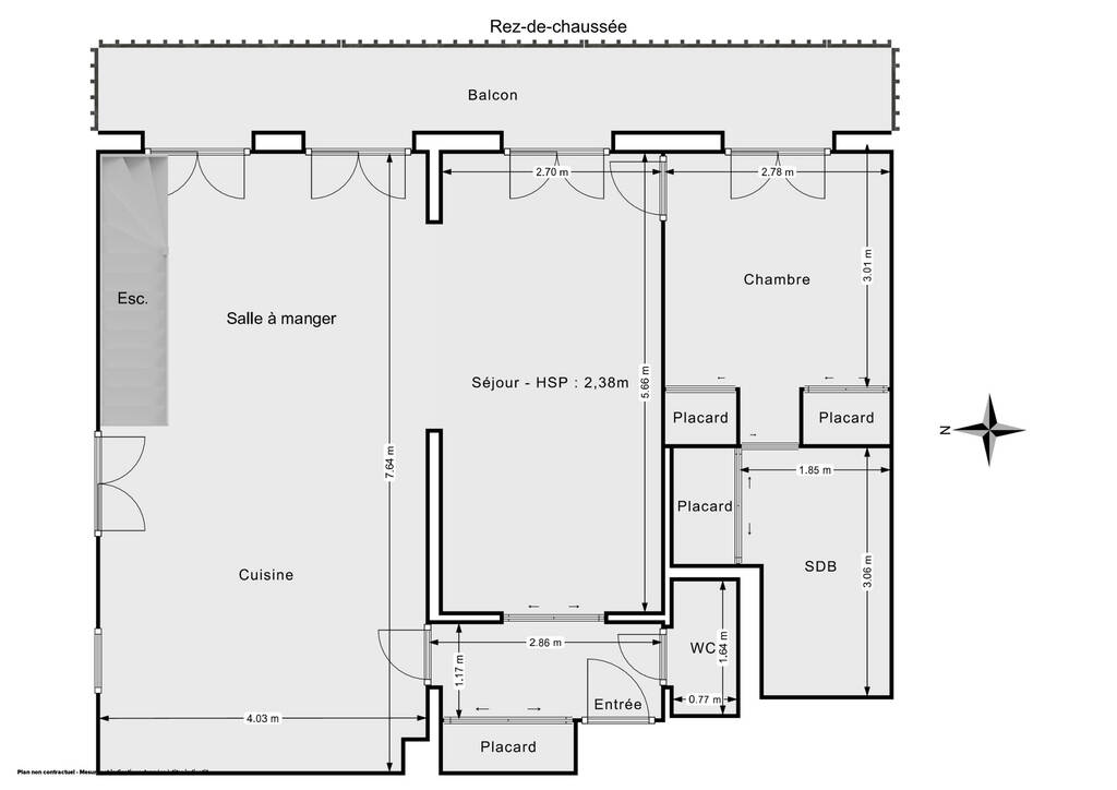 Appartement a louer soisy-sous-montmorency - 3 pièce(s) - 110 m2 - Surfyn