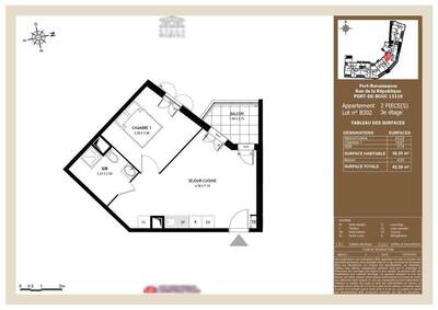 Vente appartement 2 pièces Port-de-Bouc (13110)