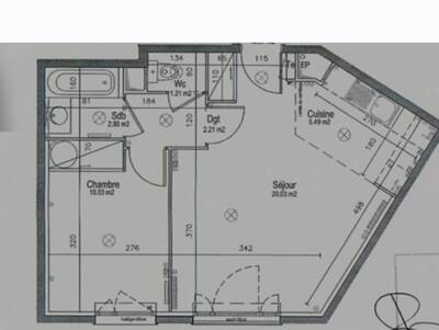 Vente appartement 2 pièces Orly (94310)