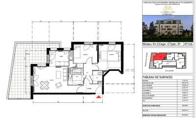 Location appartement 3 pièces Vernouillet (78540)
