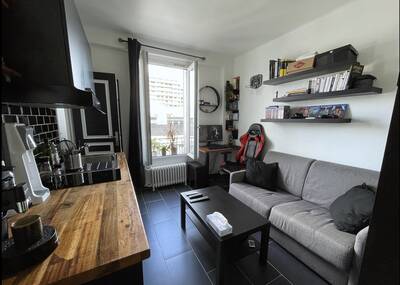 Vente appartement studio Paris 20e