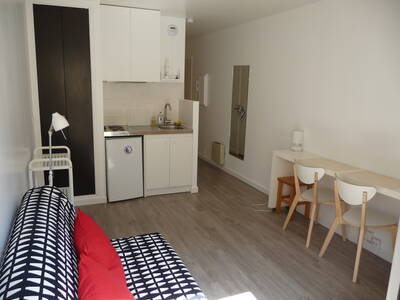 Location appartement studio Paris 15e