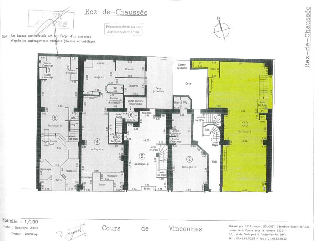 Location Paris 20E (75020) 210 m²