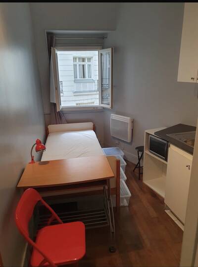 Location appartement studio Paris 16e