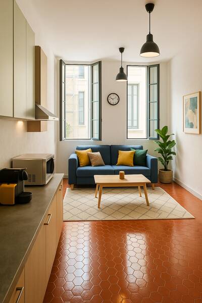 Vente appartement studio Marseille 2e
