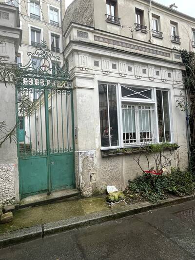 Vente maison 3 pièces Paris 20e