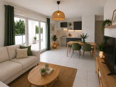 Vente appartement 3 pièces Pessac (33600)
