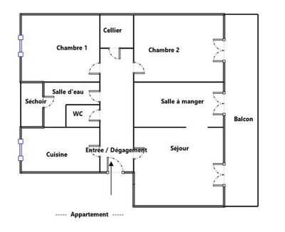 Vente appartement 4 pièces Le Bouscat (33110)