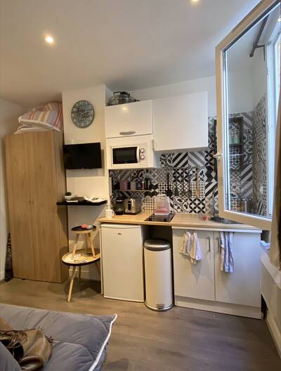 Location appartement studio Paris 16e